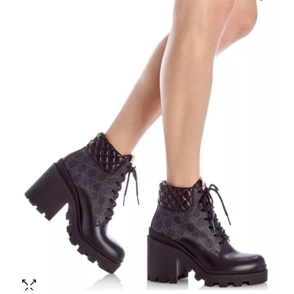 GUCCI Combat Boots